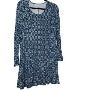 OLD Navy long sleeve shift dress. Size XL
